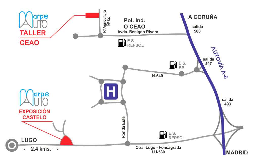 Cómo llegar a Marpe Auto